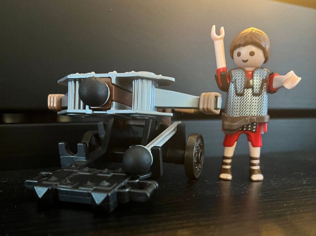 9441 Playmobil Ridder met kanon, Ophalen of Verzenden, Zo goed als nieuw