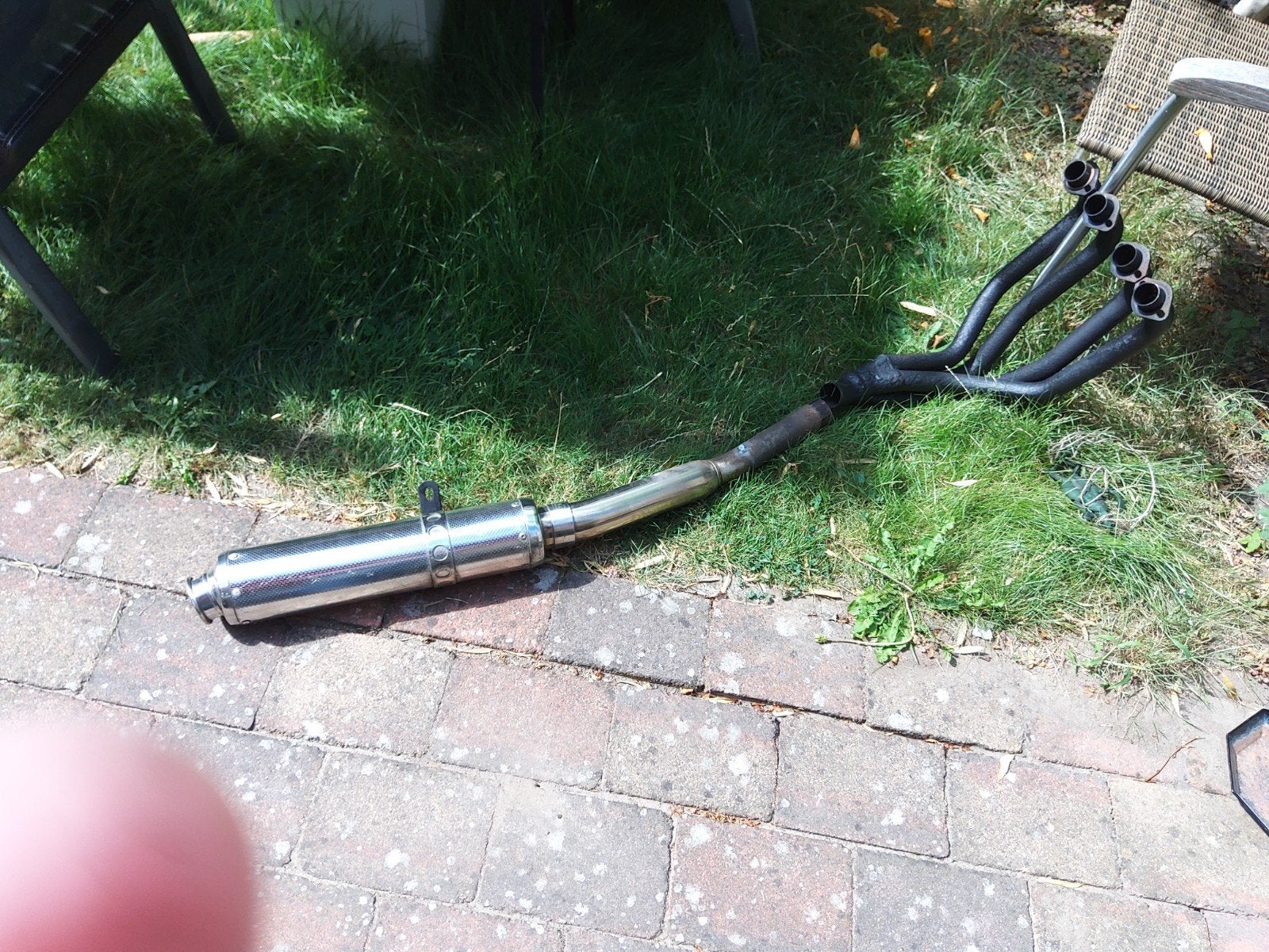 4 in 1 Uitlaat., Ophalen