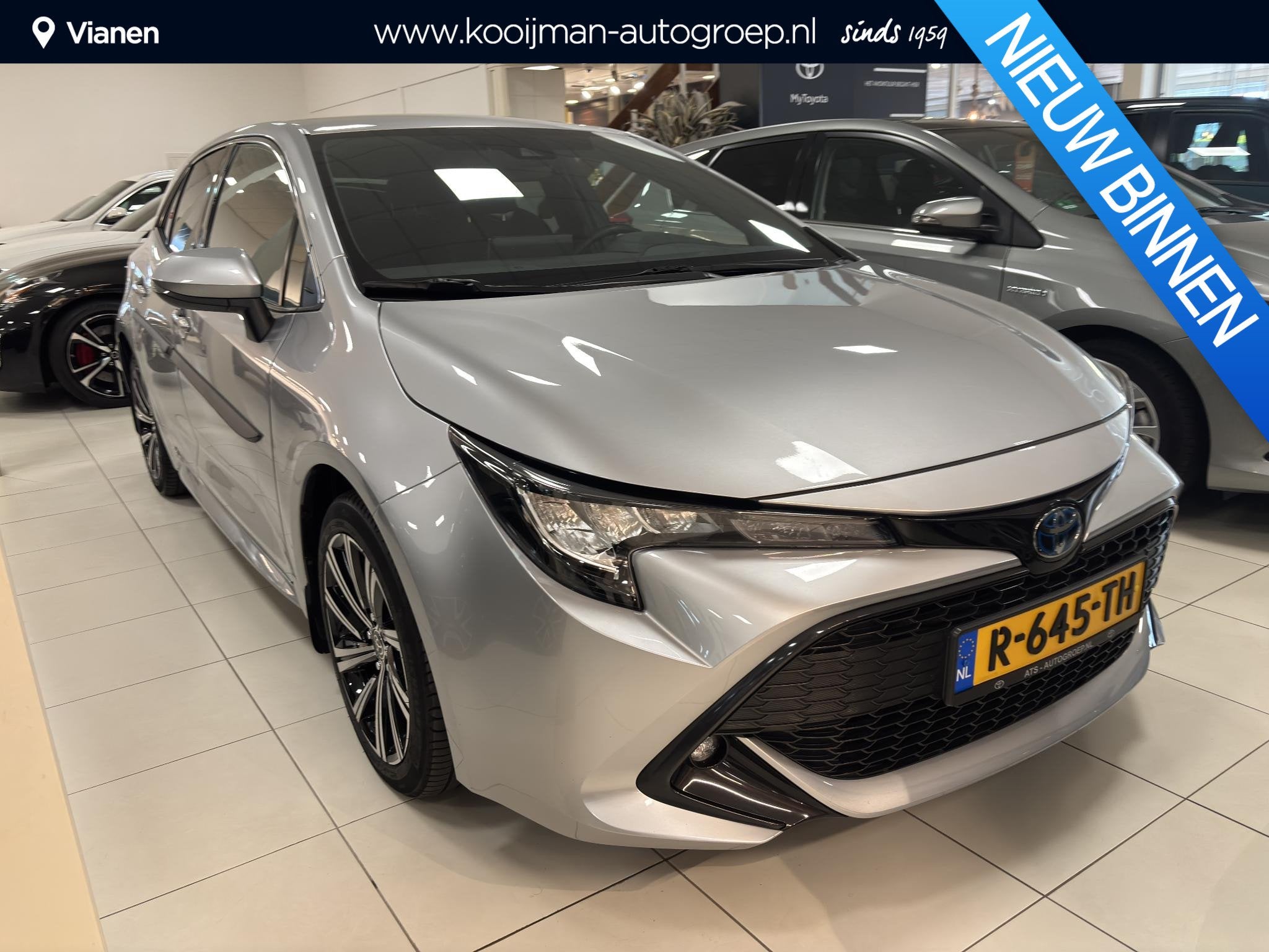 Toyota Corolla 1.8 Hybrid Dynamic, 450 kg, Gebruikt, 4 cilinders, Stoelverwarming