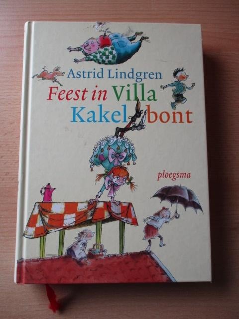 Astrid Lindgren boek  Feest in Villa Kakelbont, Ophalen of Verzenden, Zo goed als nieuw