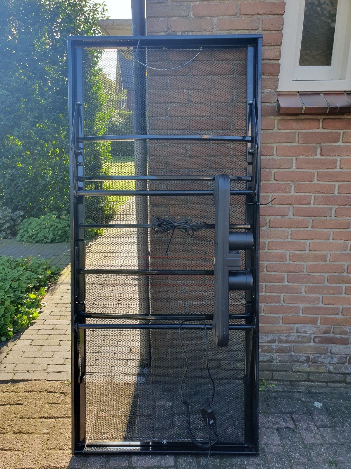 Lattenbodem elektrisch, Ophalen, Gebruikt, Eenpersoons, 90 cm