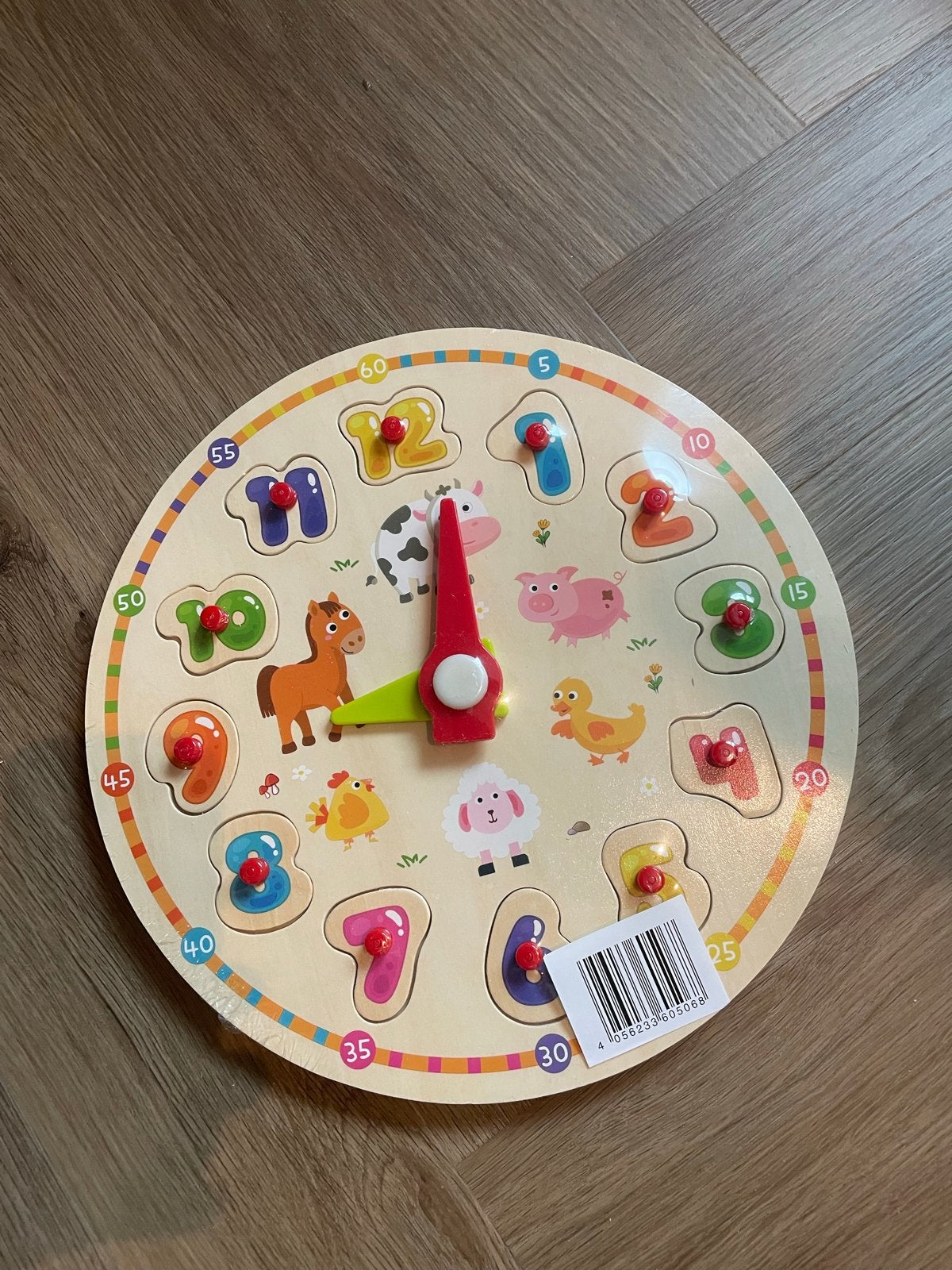 Houten Puzzels en Spellen Set - Educatief Speelgoed, Ophalen, 2 tot 4 jaar, Nieuw, Meer dan 50 stukjes