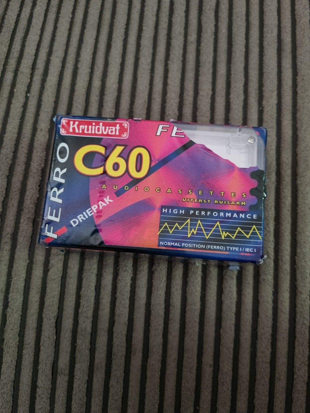 Kruidvat Ferro C60 Audiocassettes Drie-pak Nieuw, Cd's en Dvd's, Cassettebandjes, 2 t/m 25 bandjes, Overige genres, Ophalen of Verzenden