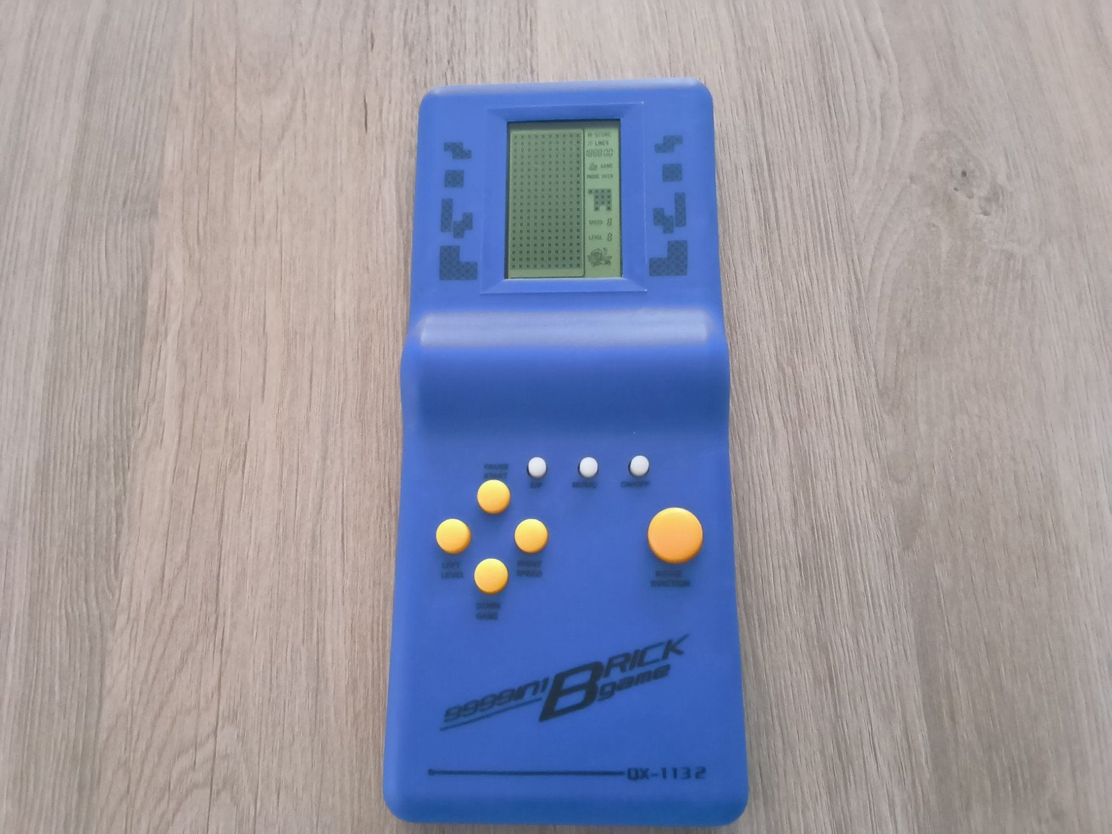 Retro Brick Game Console - Blauw (ongebruikt), Spelcomputers en Games, Spelcomputers | Overige, Ophalen of Verzenden, Overige merken