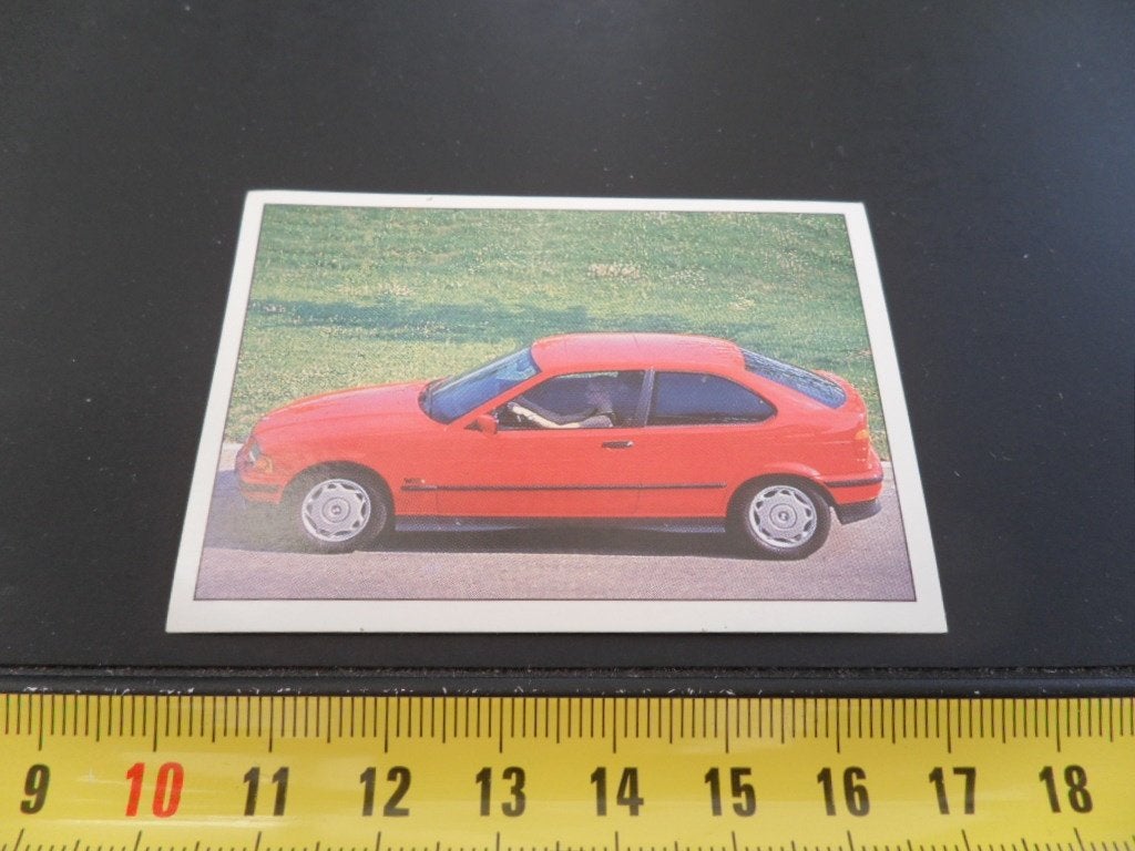 sticker panini super auto #99 BMW, Ophalen of Verzenden, Zo goed als nieuw