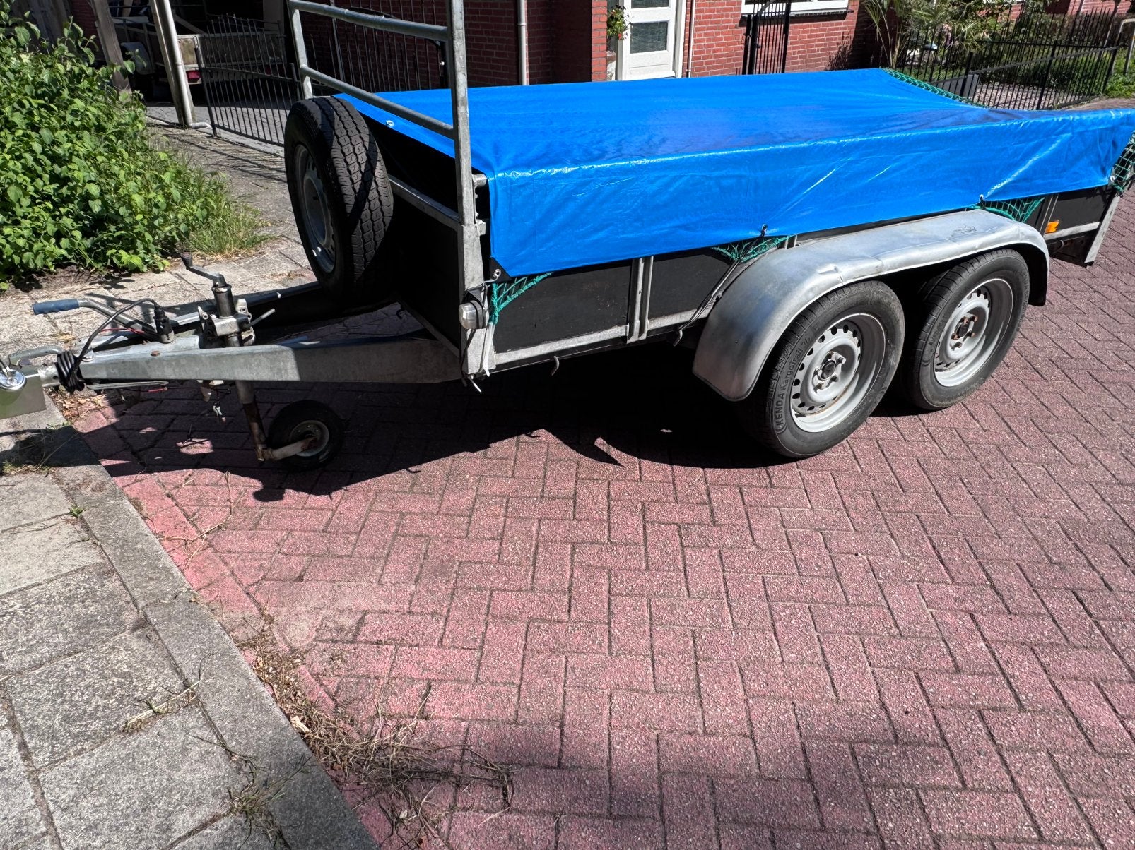 Saris tandemasser 2000kg 130 x 300 cm, Ophalen, Zo goed als nieuw