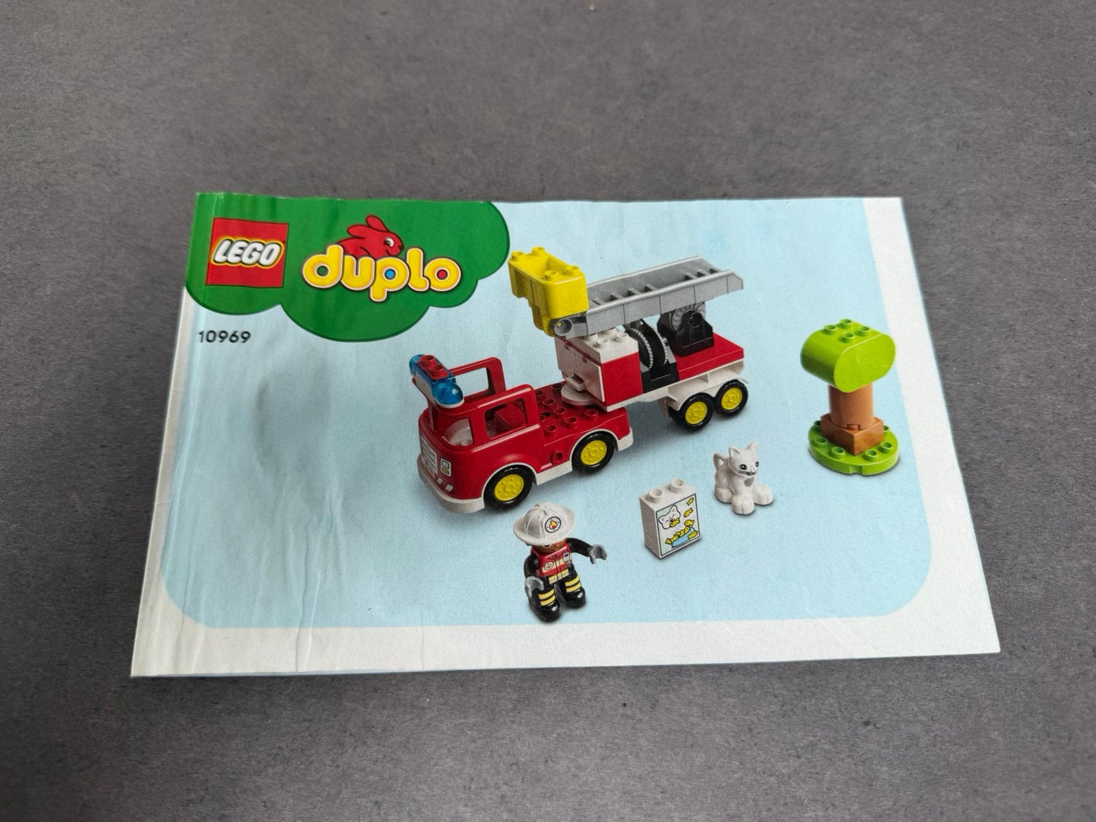 Duplo brandweerauto 10969, Ophalen of Verzenden, Zo goed als nieuw, Duplo