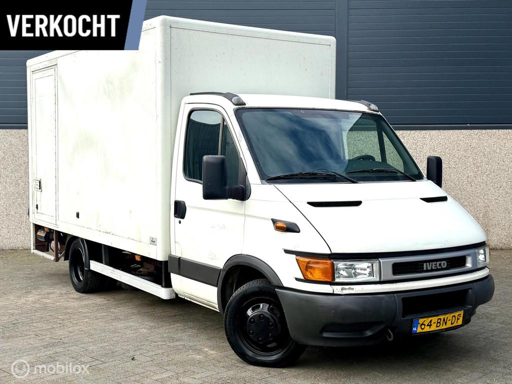 Iveco Daily 35C10 375*LAADKLEP*NEW APK*, Auto's, Bestelauto's, Alarm, Gebruikt, Iveco, Bedrijf