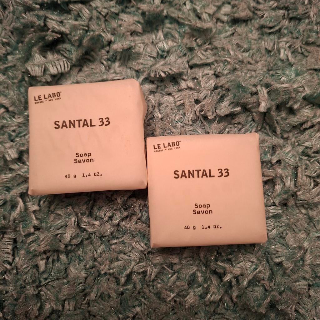 2x Le Labo Santal 33 Zeep - Nieuw, Ophalen, Nieuw, Bad & Douche