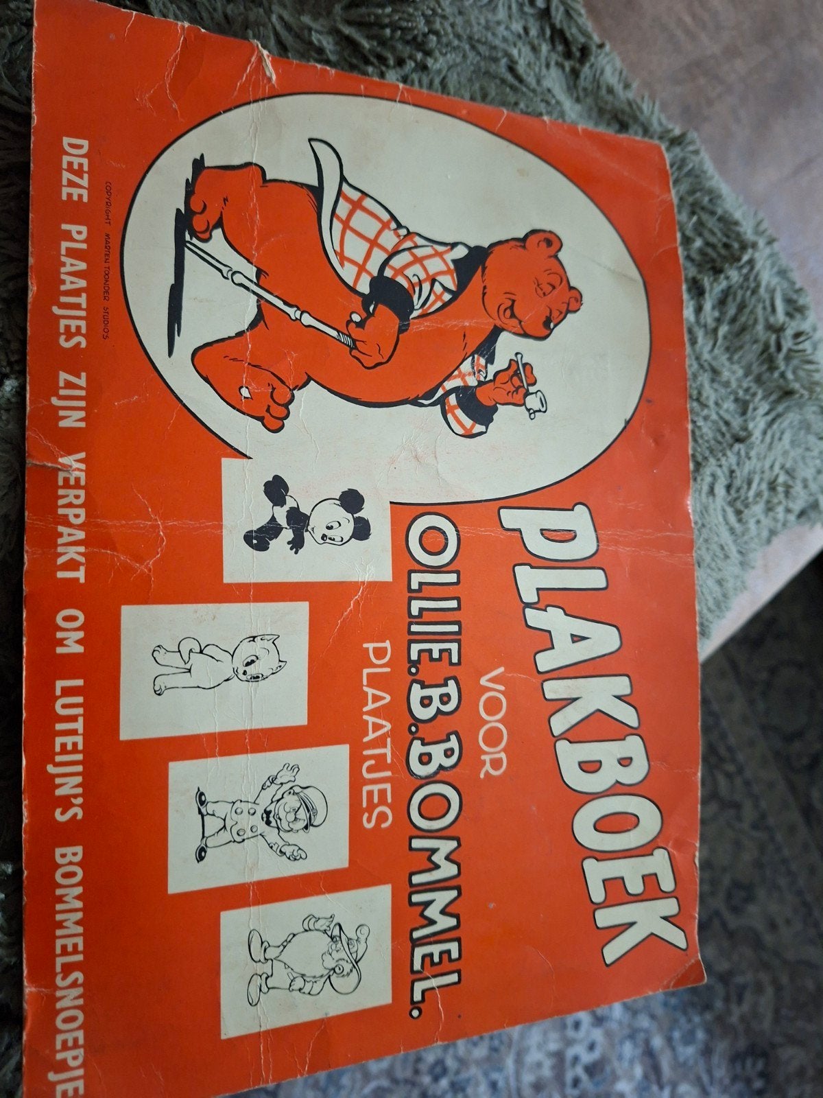 plakboek voor o.b.bommel, Ophalen, Overige typen