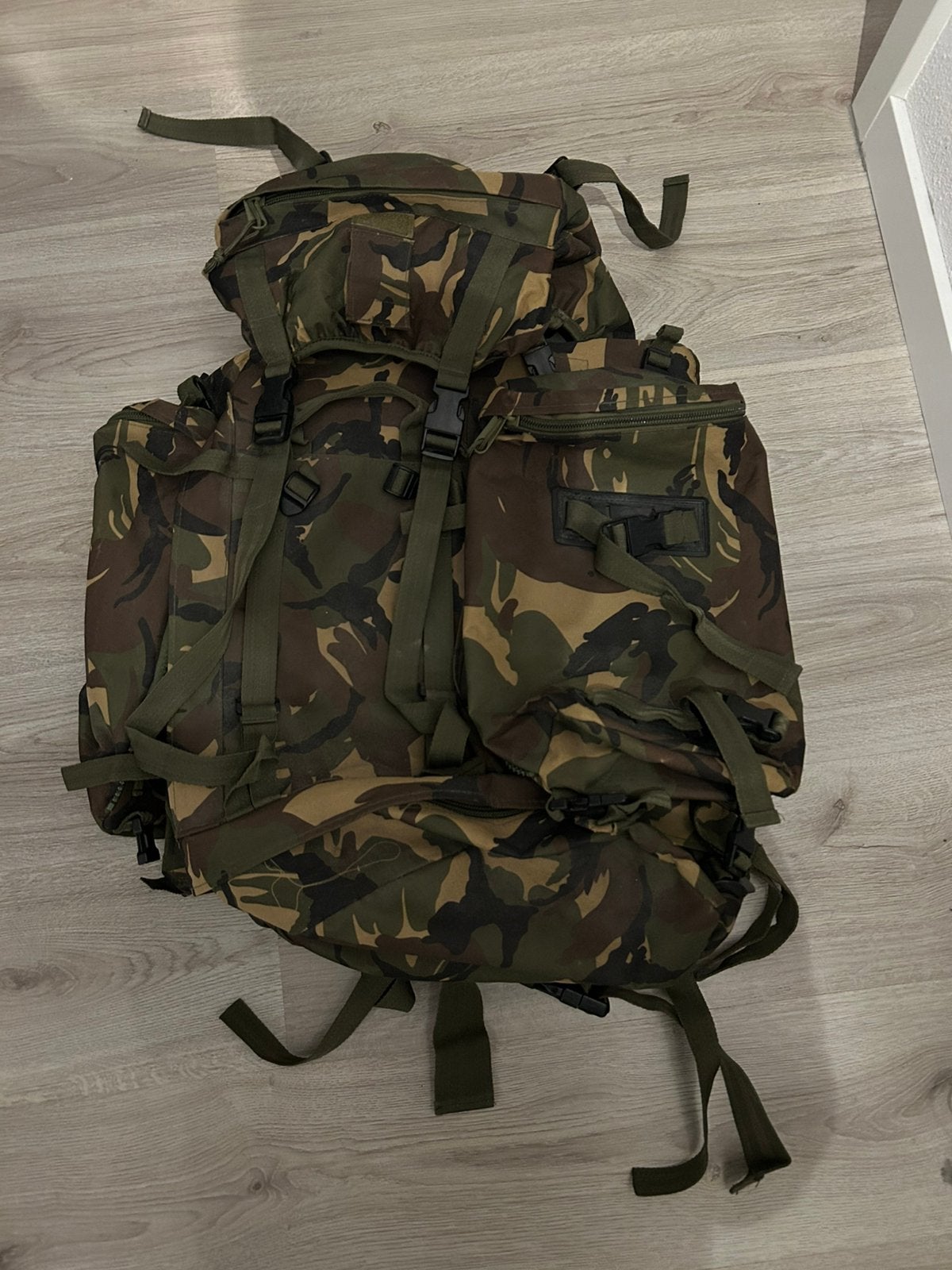 Grote leger camouflage rugzak (backpack), Ophalen, Landmacht, Nederland, Overige typen