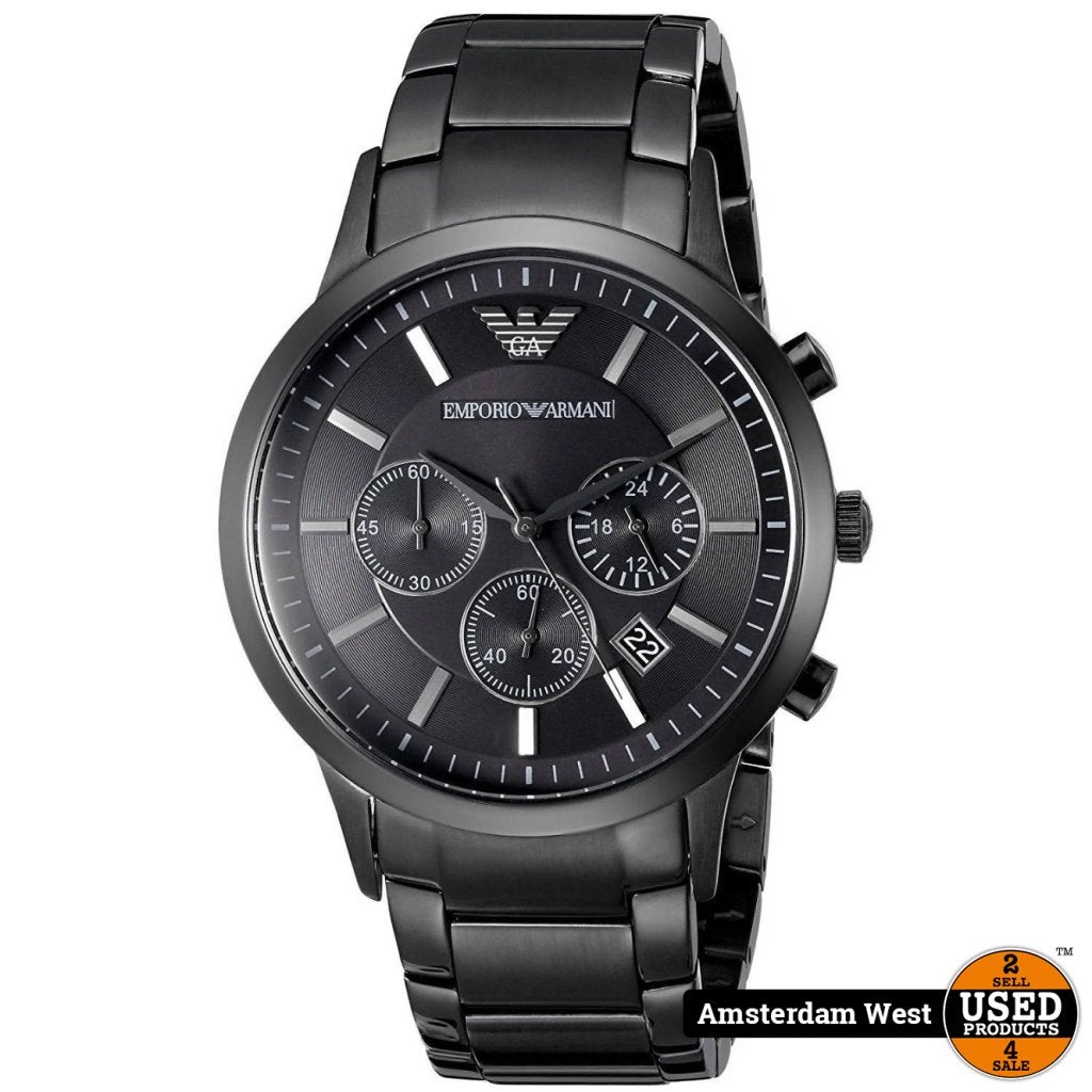 Armani AR2453 Horloge Zwart | Nieuw in doos
