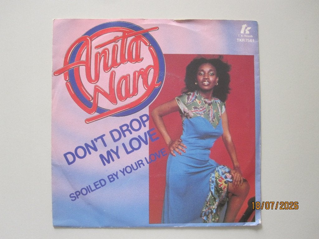 ANITA WARD - don't drop my love - vinyl 7'", Gebruikt, 7 inch, Ophalen of Verzenden, Pop