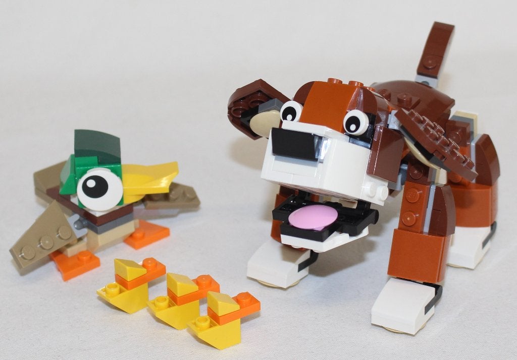 Lego Creator 31044 Park Dieren, Inclusief instructies, Gebruikt, Lego, Ophalen of Verzenden