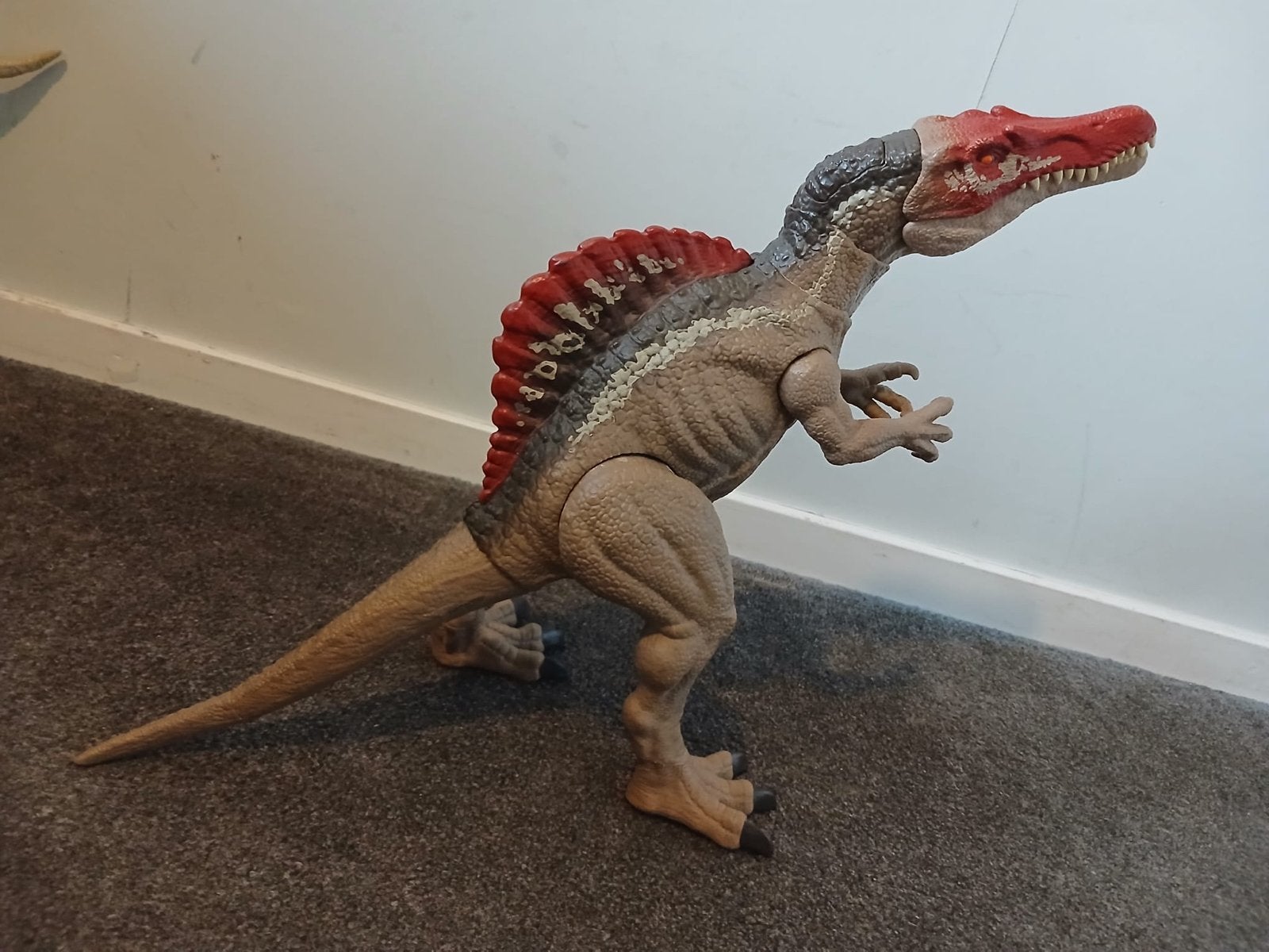 Grote Spinosaurus Dinosaurus Speelgoedfiguur, Ophalen, Gebruikt, Jongen of Meisje