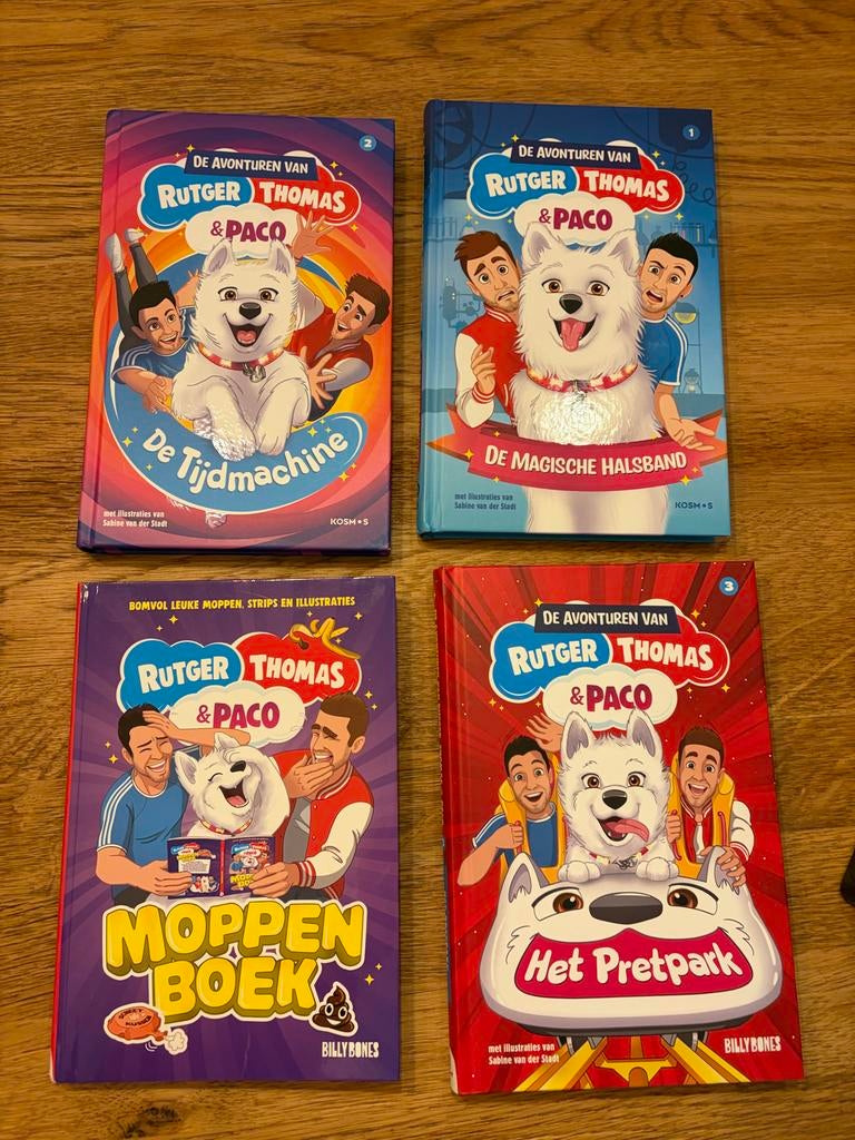 Rutger, Thomas & Paco Boeken, Boeken, Kinderboeken | Jeugd | onder 10 jaar, Ophalen of Verzenden, Zo goed als nieuw, Fictie algemeen
