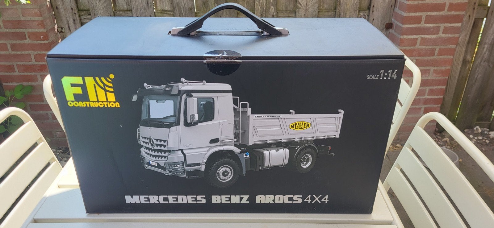 Mercedes-Benz Arocs 1/14 LKW Kipper, Ophalen of Verzenden, Zo goed als nieuw, Truck, Overige merken