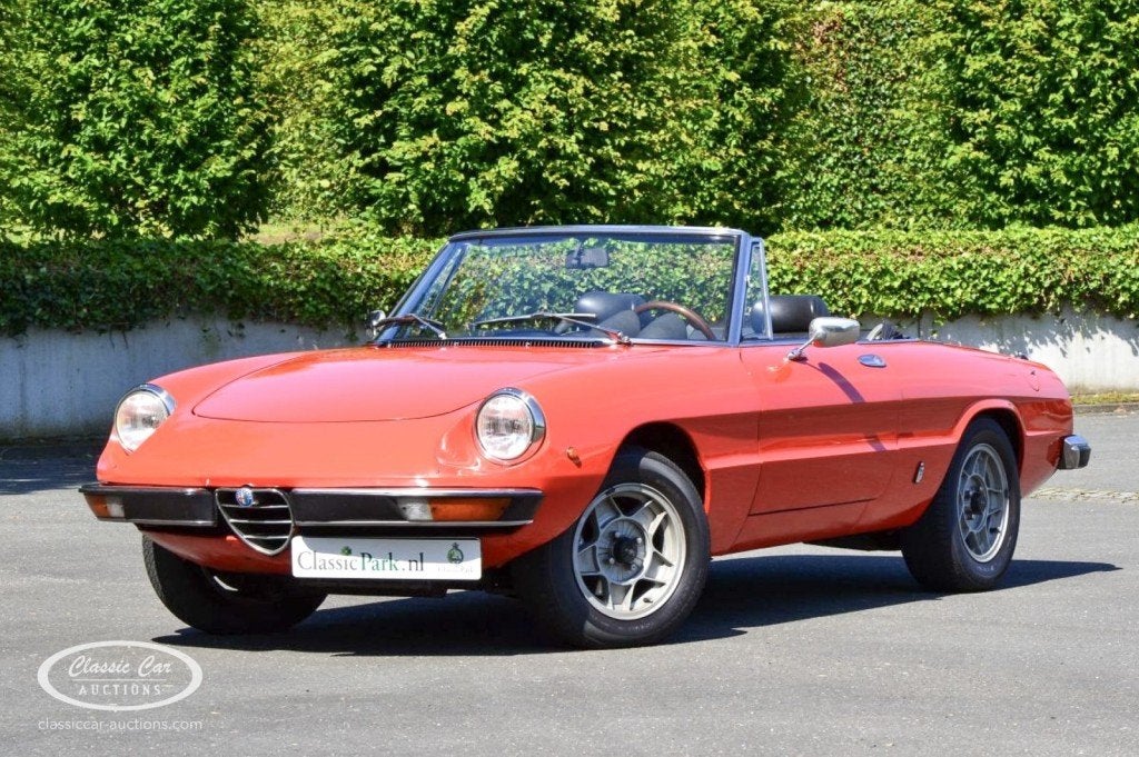 Alfa romeo 2000 Spider Veloce  - ONLINE AUCTION, Gebruikt, Overige modellen, Cabriolet, Origineel Nederlands