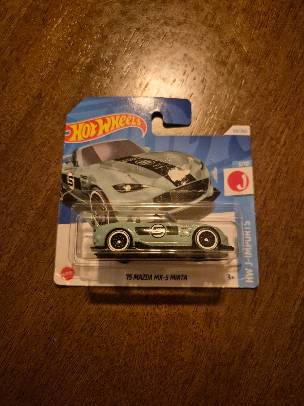 15 Mazda mx 5 Miata no 69 Hot wheels 2024, Hobby en Vrije tijd, Ophalen of Verzenden, Nieuw, Auto