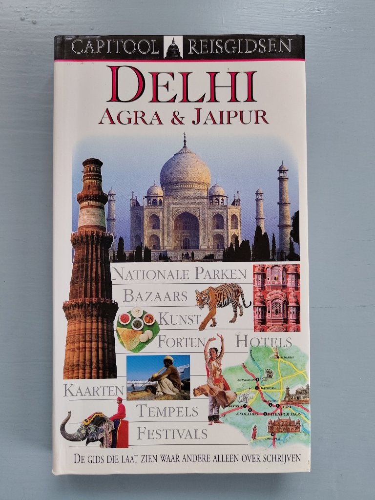Capitool Reisgids Delhi, Agra & Jaipur, Capitool, Europa, Nieuw, Ophalen of Verzenden