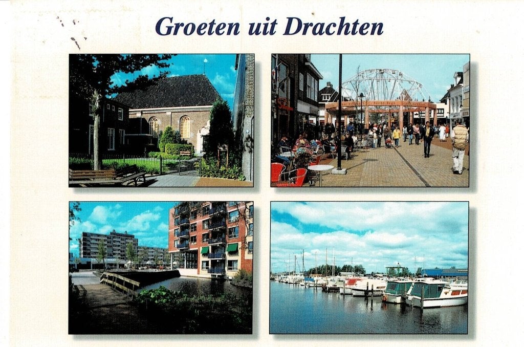 Drachten, Ophalen of Verzenden, 1960 tot 1980, Gelopen, Friesland