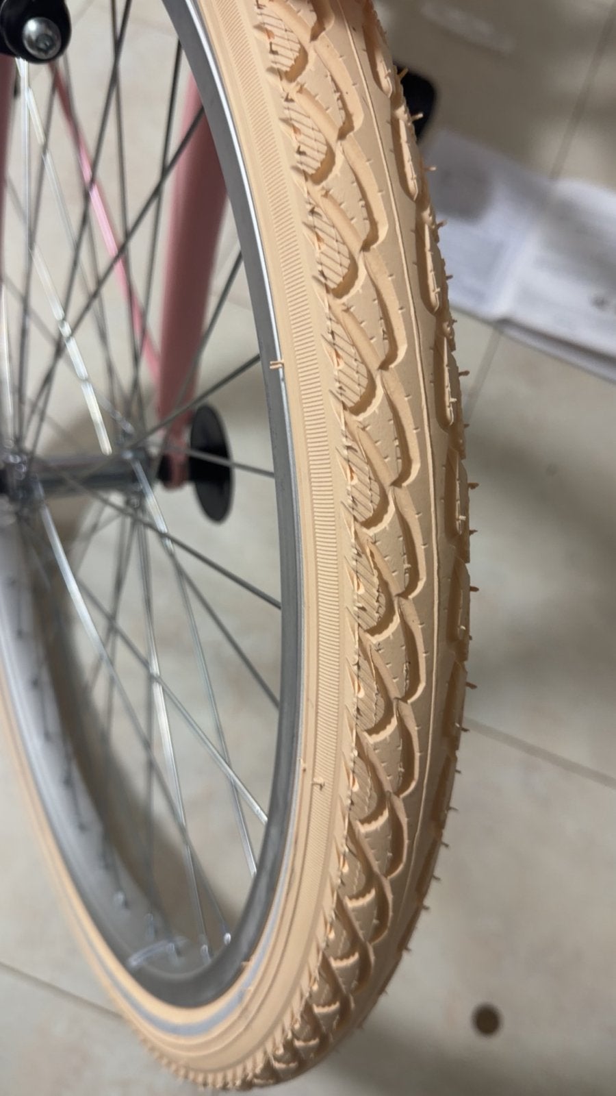 Foto 8 van SJOEF 24 inch meisjesfiets roze – nieuw, nooit gebruikt