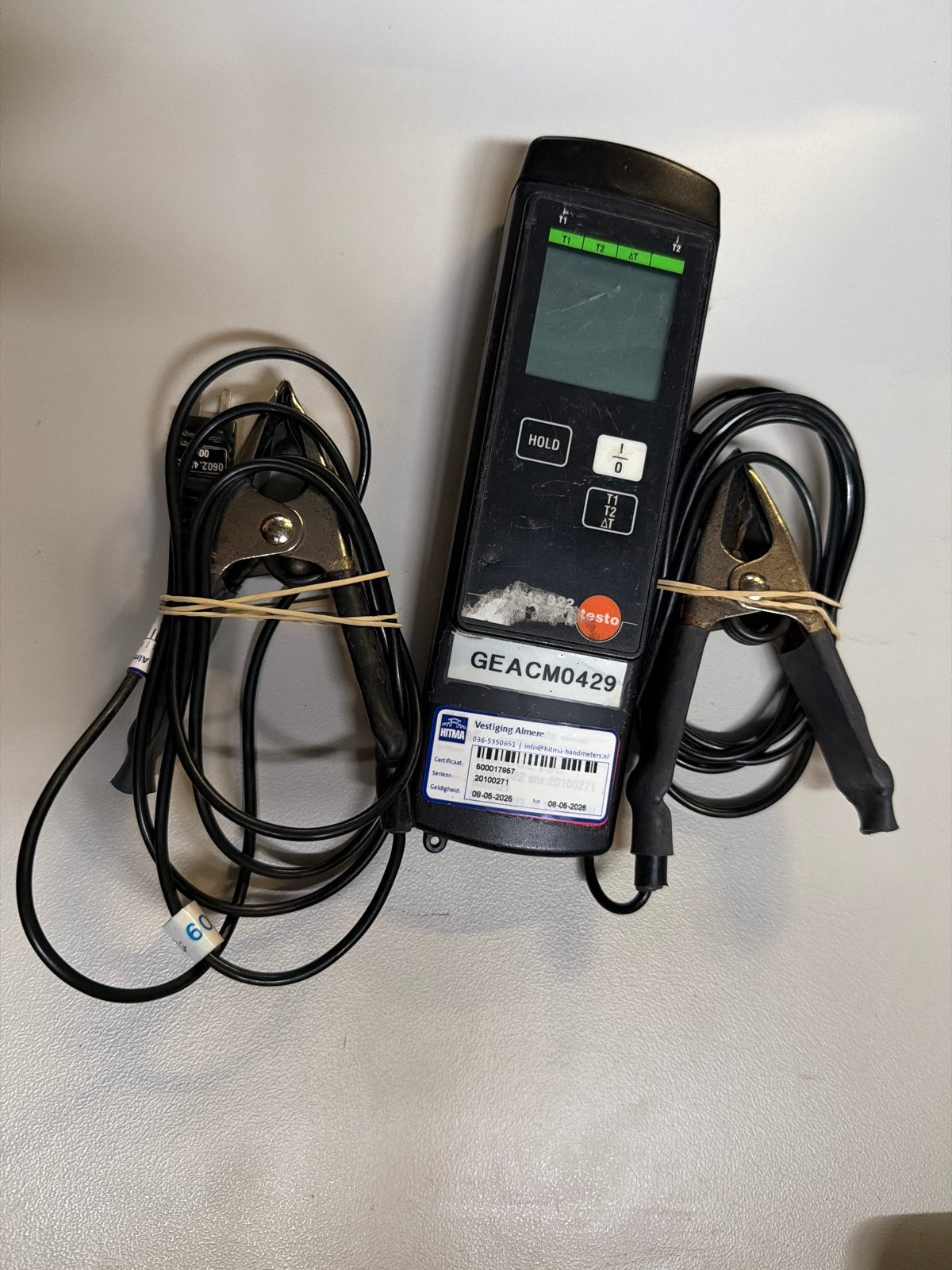 Testo Multimeter GEACM0429 - Gebruikt, Gebruikt, Ophalen of Verzenden, Nvt, Nvt