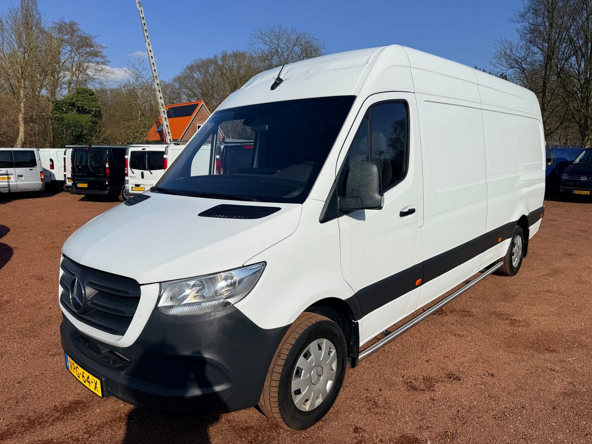 Mercedes-Benz Sprinter 317 CDI L3H2 Lichte Dakschade, Auto's, Bestelauto's, Achterwielaandrijving, Euro 6, 4 cilinders, 2000 kg