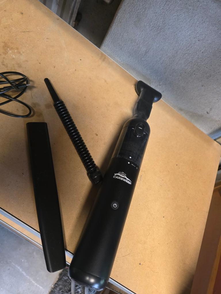 Auto stofzuiger draadloos, Ophalen, Gebruikt, Kruimeldief, Draadloos