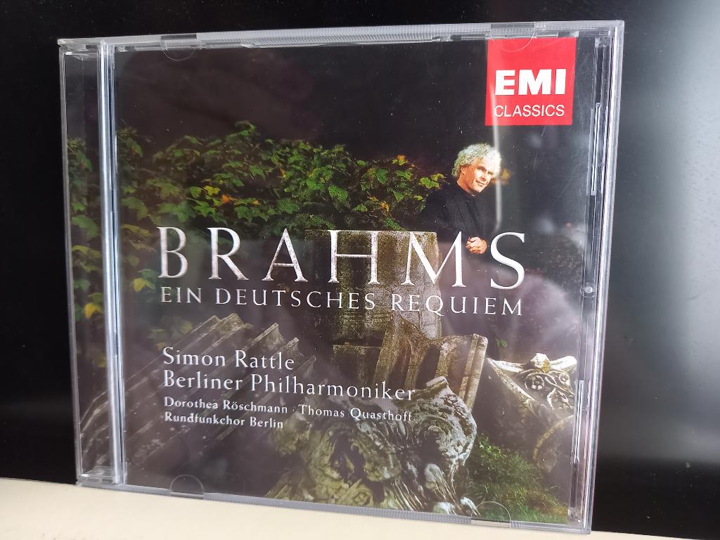 Brahms Ein Deutsches Requiem - Simon Rattle - Berliner Phil., Ophalen of Verzenden, Modernisme tot heden, Gebruikt, Overige typen