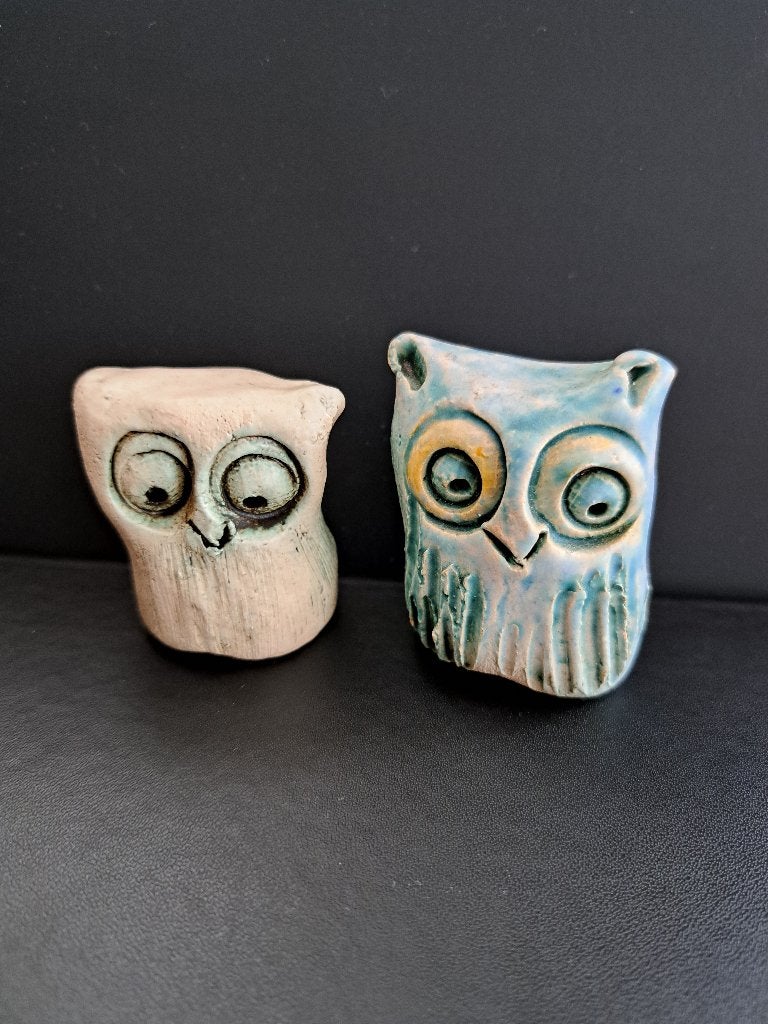 Artistieke uiltjes set, Ophalen of Verzenden, Zo goed als nieuw, Dier