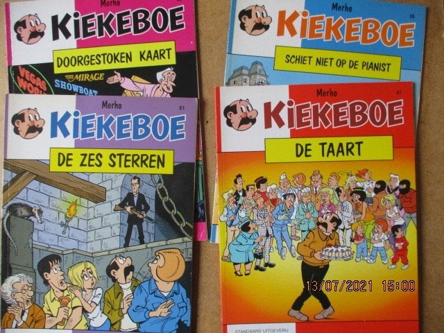 adv5059 kiekeboe, Boeken, Eén stripboek, Ophalen, Gelezen
