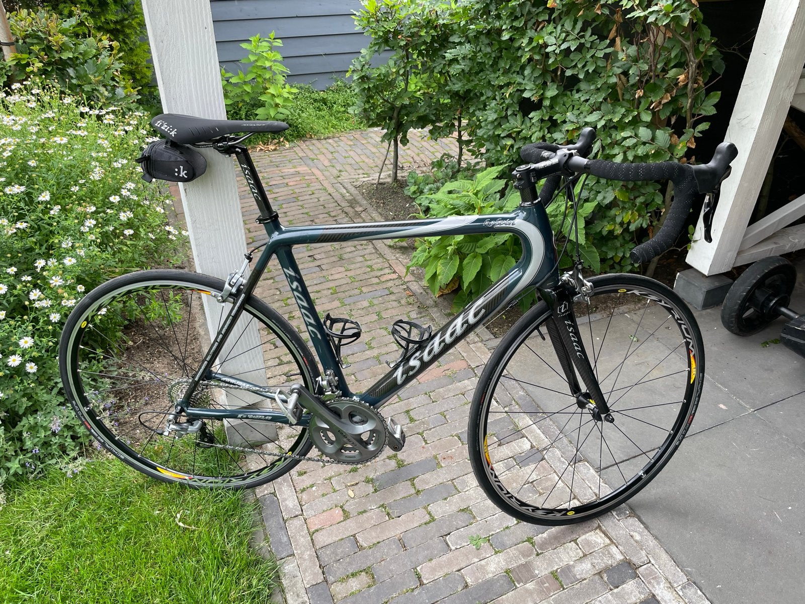Isaac Kelvin racefiets met Shimano Ultegra, Fietsen en Brommers, 28 inch, Gebruikt, Carbon, Meer dan 20 versnellingen