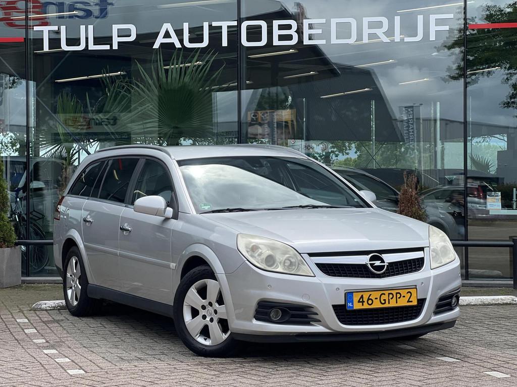 Opel Vectra Wagon 2.2-16V Executive Leder H&K Elektr.klep NA, Gebruikt, Zwart, 4 cilinders, Vectra