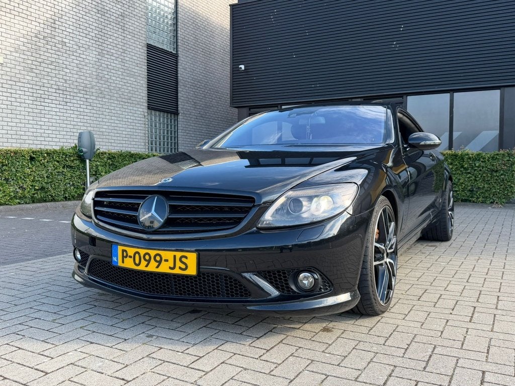 Mercedes-Benz CL 5.5 Cl500 Coupe AUT 2009 Zwart, Auto's, Mercedes-Benz, Automaat, Achterwielaandrijving, CL, 4 stoelen