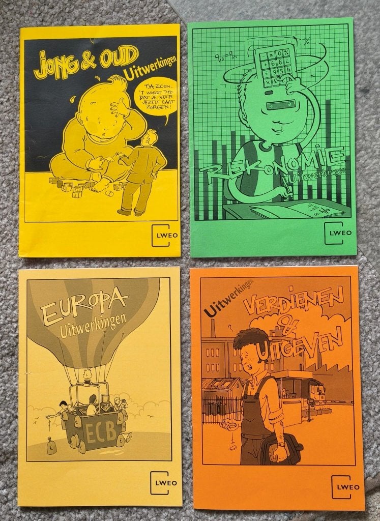 Antwoord boekjes LWEO economie havo, Ophalen, Nieuw, HAVO, Economie