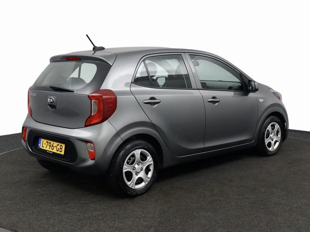 Kia Picanto 1.0 DPi ComfortLine antraciet, Start-stop-systeem, Gebruikt, 4 stoelen, Origineel Nederlands