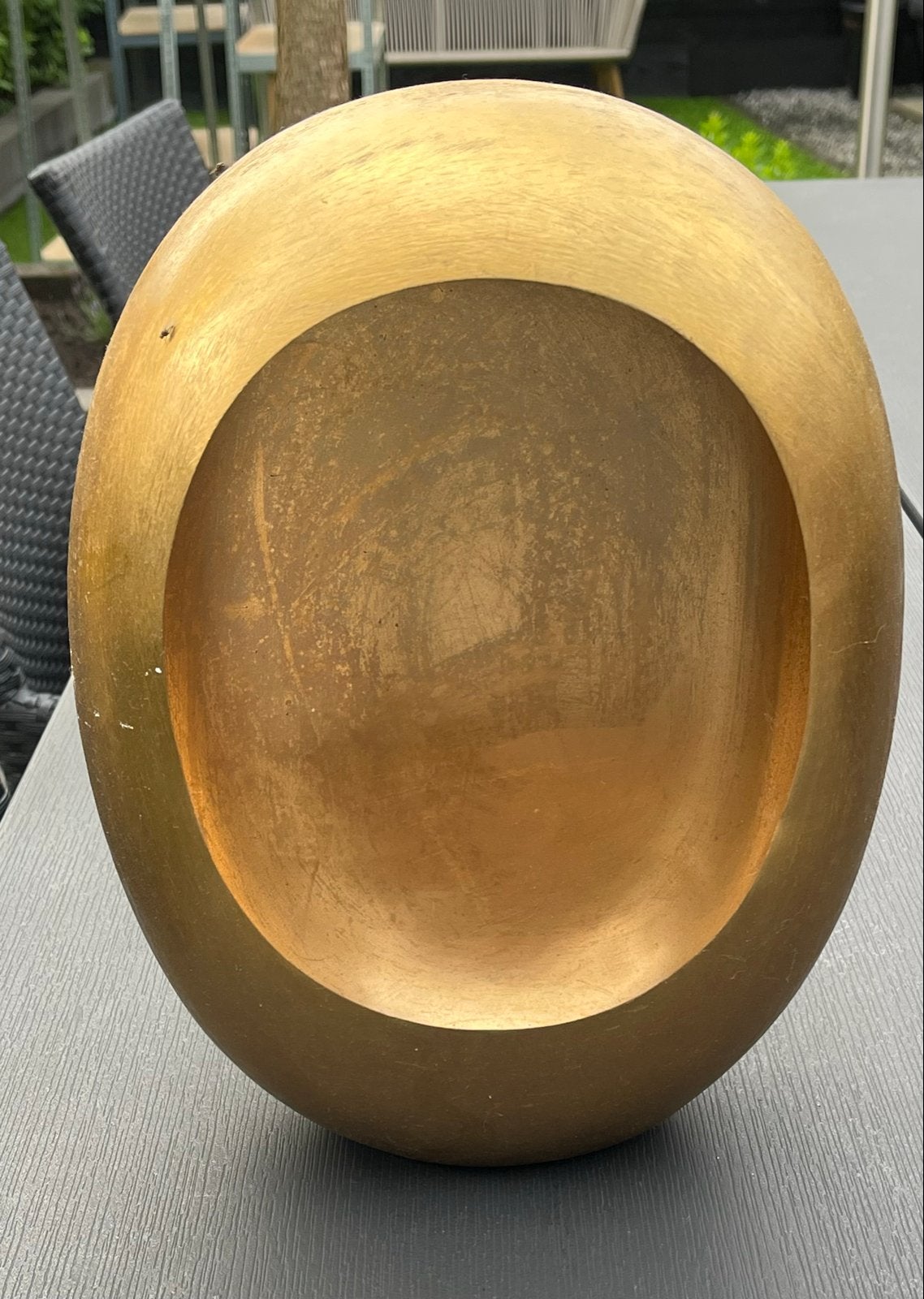 Set van 2 Windlichten: Goudkleurig en Zwart met Goud, Ophalen of Verzenden, Gebruikt, Meerkleurig, Metaal