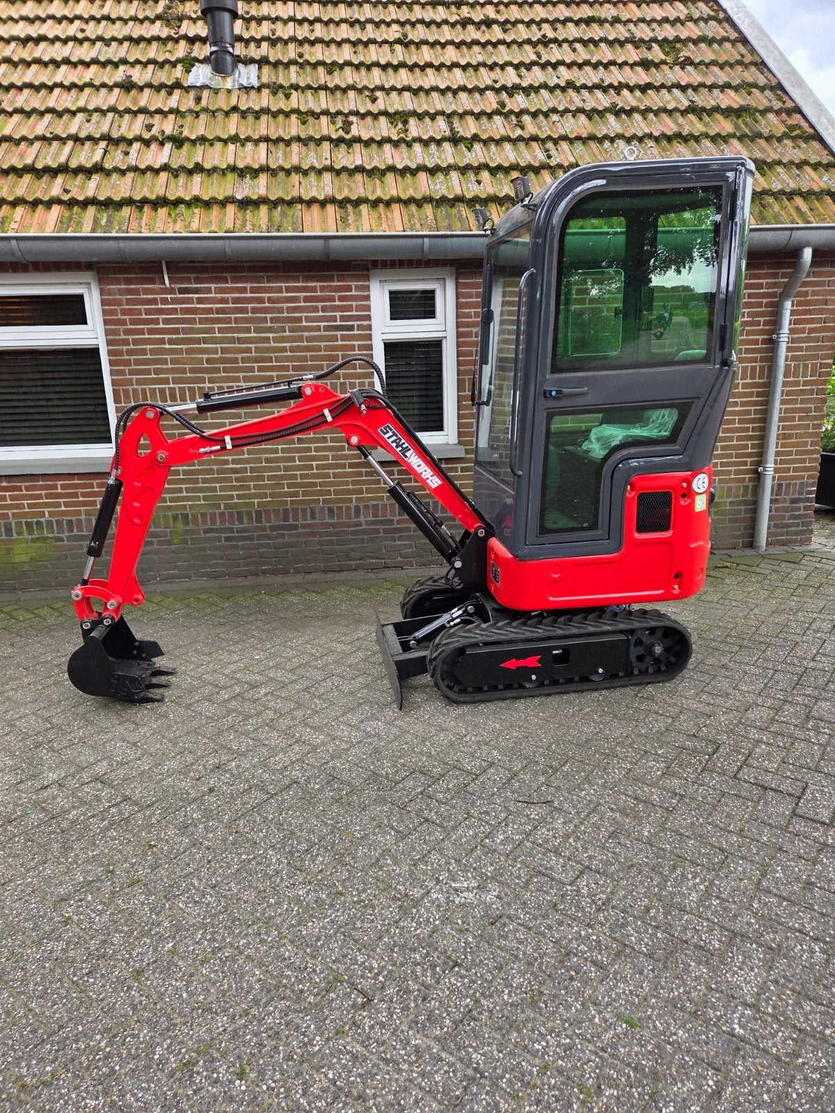 Stahlworks kubota hitachi takeuchi minigraver minikraan ihi, Ophalen of Verzenden, Graafmachine