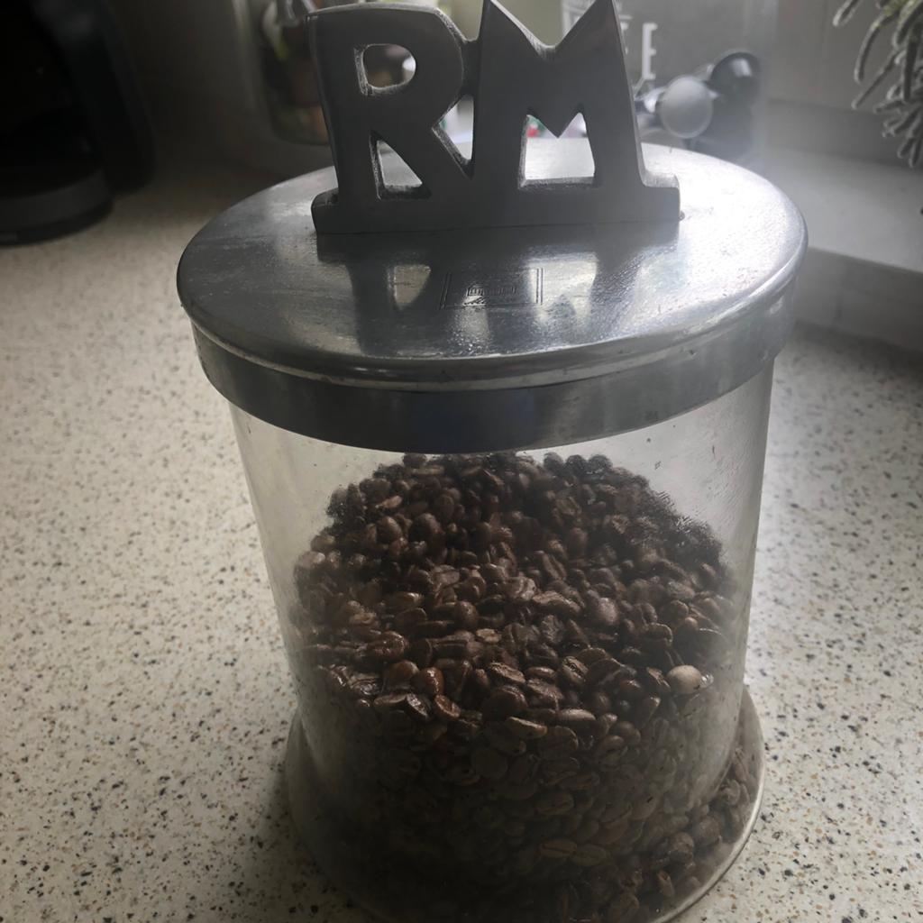 Rivièra Maison voorraadpot met metalen deksel, Ophalen, Voorraadpot, Riviera Maison, Glas