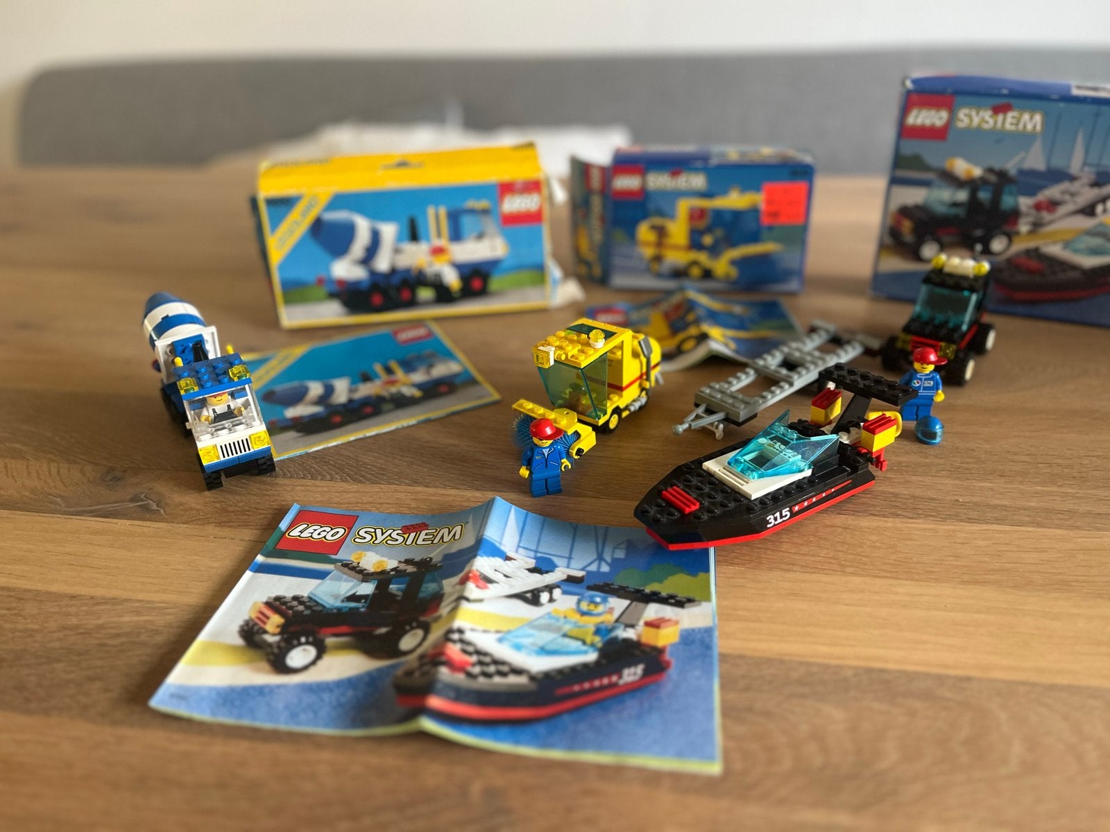 Vintage LEGO System en Legoland sets met dozen en boekjes, Inclusief accessoires, Gebruikt, Lego, Ophalen of Verzenden