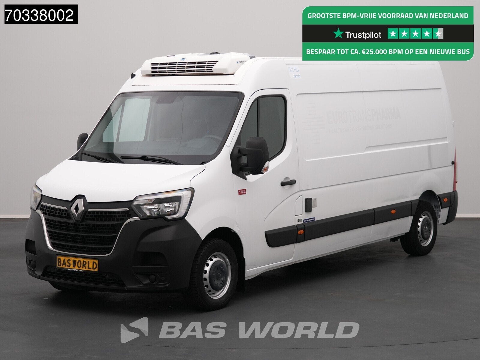 Renault Master 145PK Koelwagen Lamberet L3H2 Airco Cruise Eu, 145 pk, Stof, Euro 6, 4 cilinders
