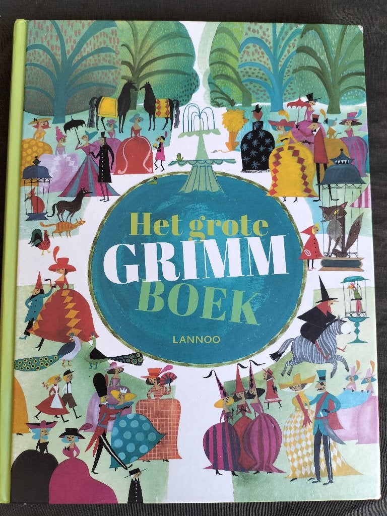 Het grote Grimm boek / 16 sprookjes van de gebroeders Grimm, Ophalen of Verzenden, Zo goed als nieuw, Gebroeders Grimm