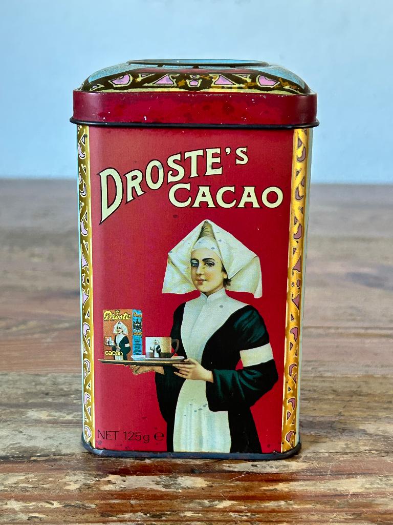 Blik Cacao - Droste & Co Haarlem - Holland, Ophalen of Verzenden, Gebruikt, Overige, Droste