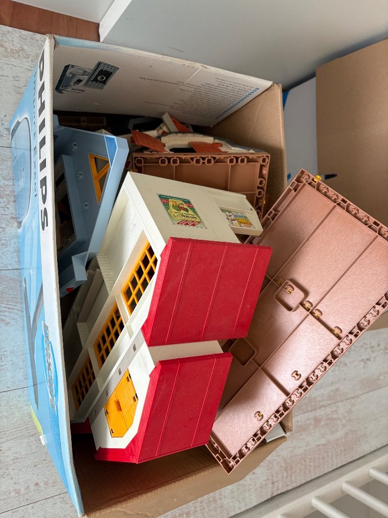 Playmobil stal en boederij, Ophalen, Gebruikt, Gebouw, Losse onderdelen