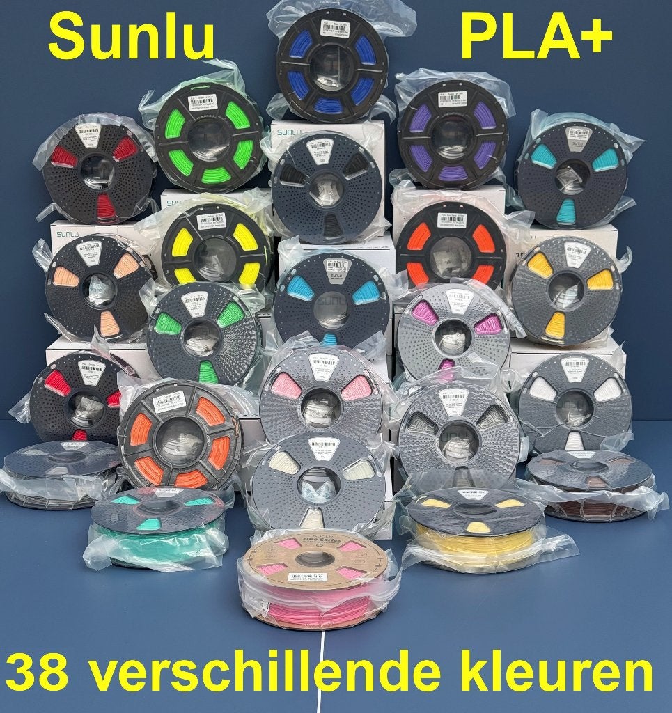 Sunlu PLA+ Filament - 38 verschillende kleuren!, Computers en Software, Ophalen of Verzenden, Nieuw, Filamentrollen