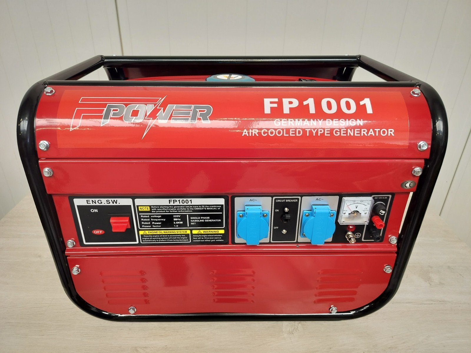 F-power 3.5KW benzine aggregaten met koperen spoel.Nieuw!!, Ophalen, Nieuw, Minder dan 5 kVA, Benzine