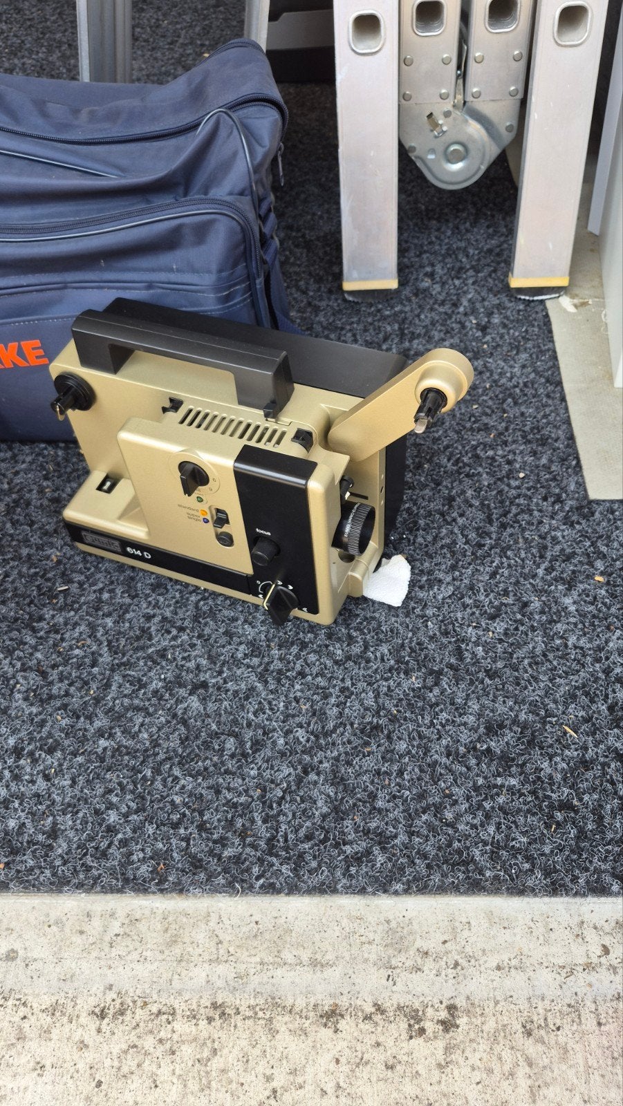 Eumig 614D Super 8 Filmprojector, Ophalen of Verzenden, Gebruikt