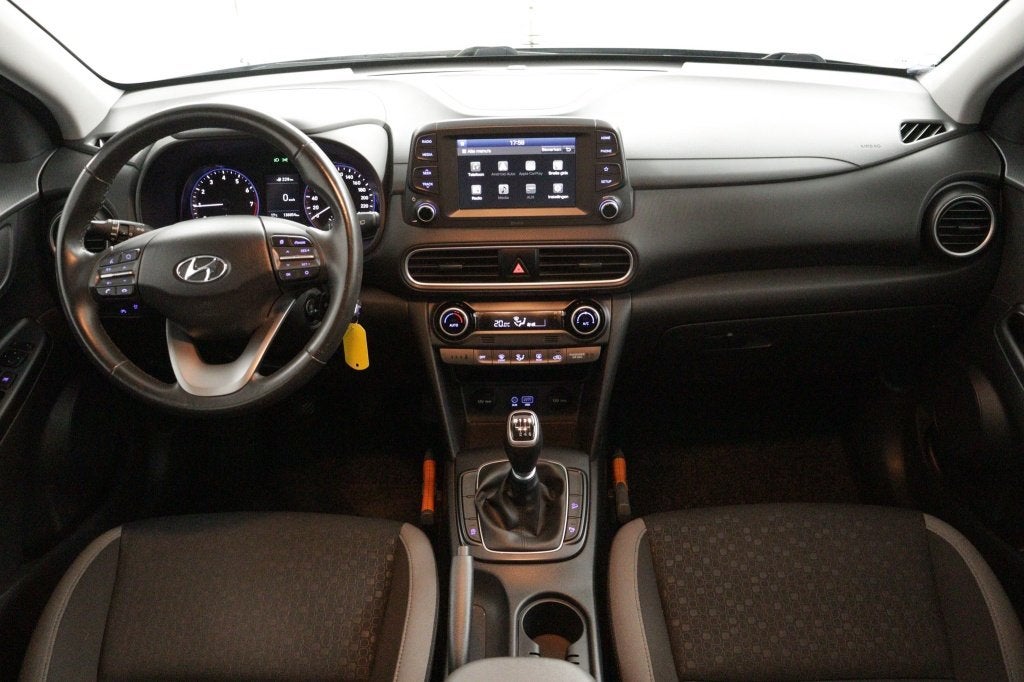 Hyundai KONA 1.0T Comfort (bj 2018), Auto's, Voorwielaandrijving, Stof, Gebruikt, Zwart