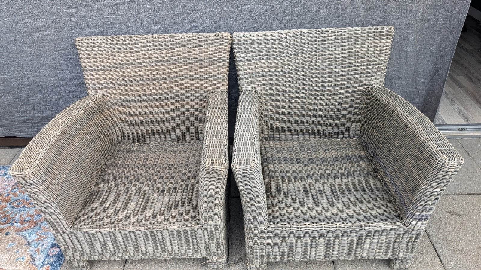 Bellagio lounge set - Gebruikt, Ophalen, Gebruikt, Wicker